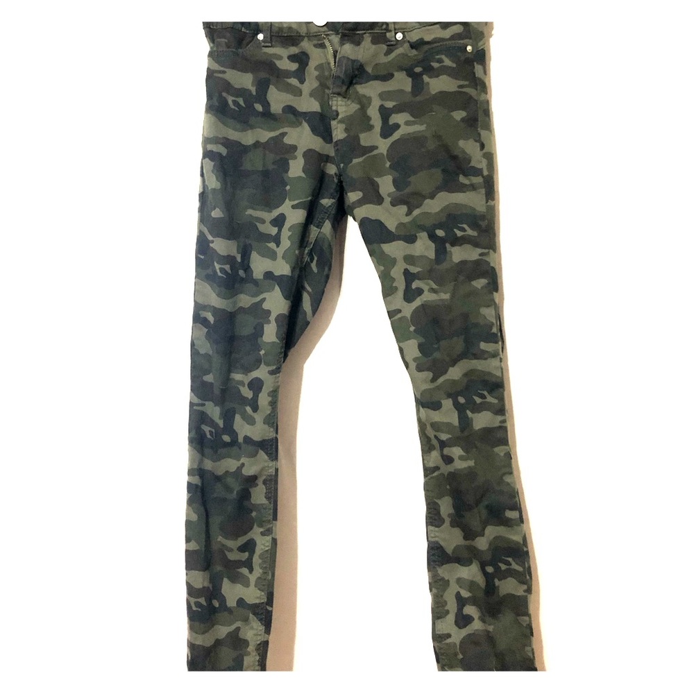 Low Rise Camo Jegging Push up
